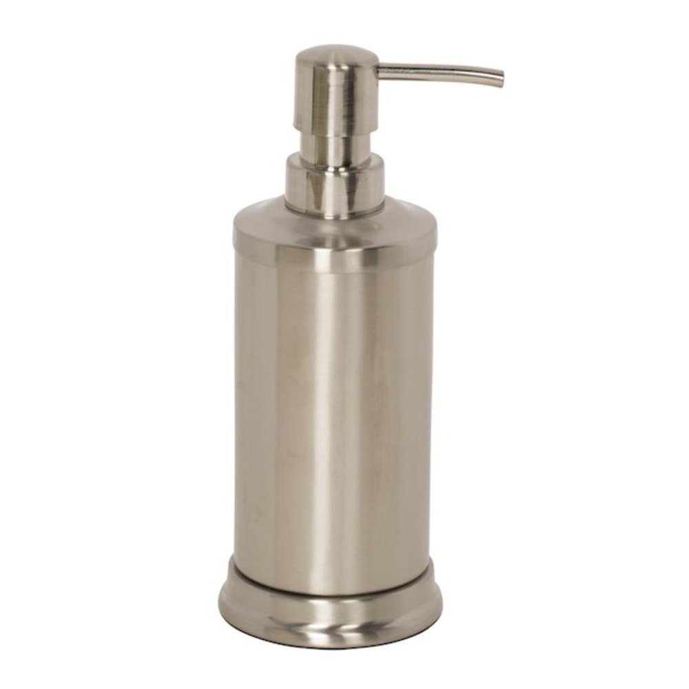 Giagni Vernon Brushed Nickel Metal Soap/Lotion Dispenser
